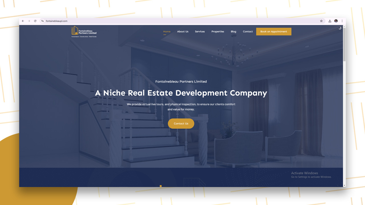 Fontainebleau Partners Limited | Victor Osaronwafor Olvios